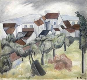 Fransk Landsby by Rudolph Thygesen