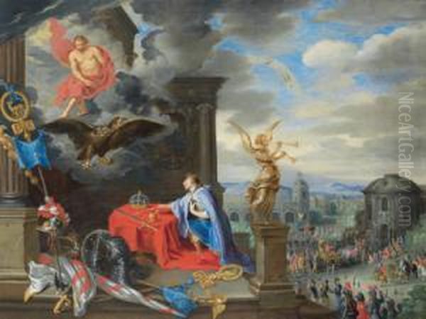 Il Re Di Francia Luigi Xiii Come Pretendente Alla Corona Imperiale - view 1