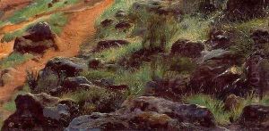 Paisaje con rocas by Jose Jimenez y Aranda