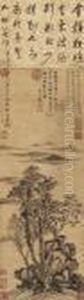 Landscape by Guo Tianxi