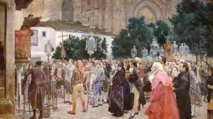 Holy Week in Seville by Jose Jimenez y Aranda