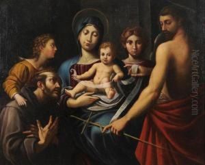 Sacra Famiglia Con San Francesco E San Giovanni Battista