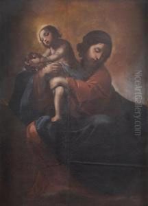 Madonna In Gloria Con Bambino