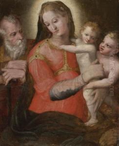 Madonna And Child With St. John