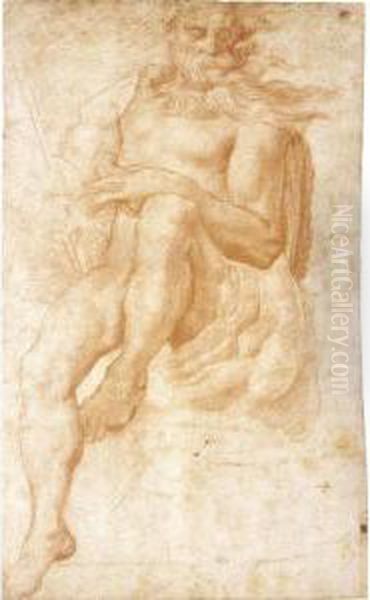 Study For The Figure Of Aeolus - view 1