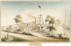 Seaham Gold Mining Company, Alma, Maryborough by William Tibbits