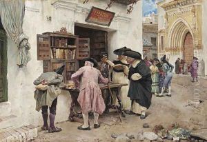 Los Bibliofilos by Jose Jimenez y Aranda