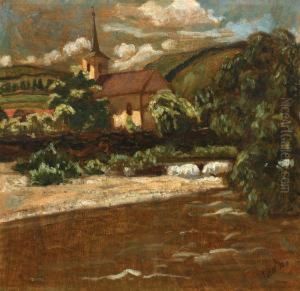 Transilvan Landscape by Erno Tibor