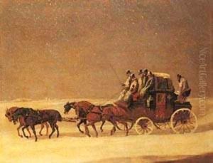 The Derby And London Royal Mail On The Open Road