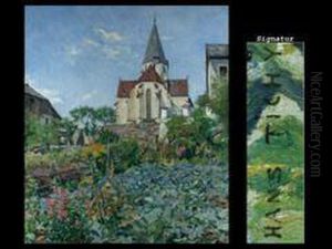 Die Kirche Von Murnau by Hans Tichy