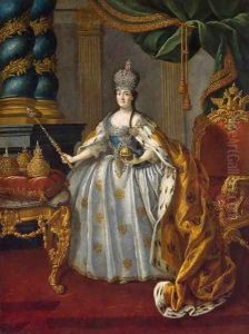 Portrait of Catherine II by Aleksei Antropov