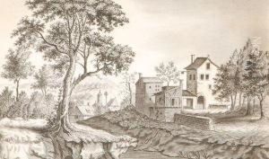 Aview In Mandab by Adolphe Tidemand