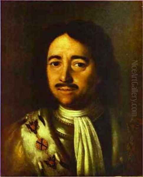 Portrait Of Peter The Great 1772 - view 1