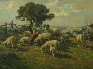 Landschaft by Willy Tiedjen