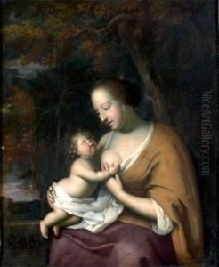 Vierge A L'enfant by Johannes Tielius