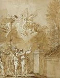 L'agonie Du Christ A Gethsemani by Giovanni Domenico Tiepolo