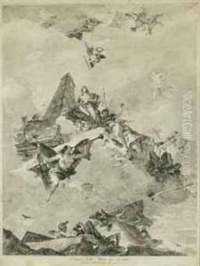 Monument To The Glory Of Heroes by Lorenzo Tiepolo
