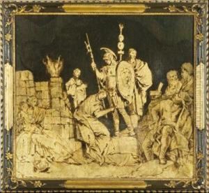 Scene Di Storia Romana by Lorenzo Tiepolo