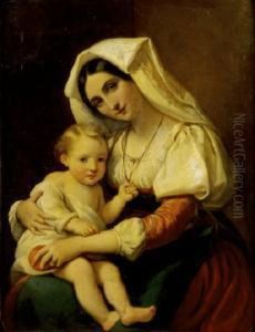 Mother And Child by Anna Tierlink