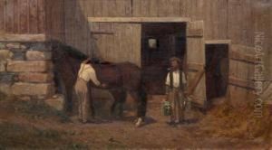 The Stables by Louis Comfort Tiffany