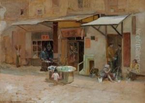 Chinatown, San Francisco by Louis Comfort Tiffany