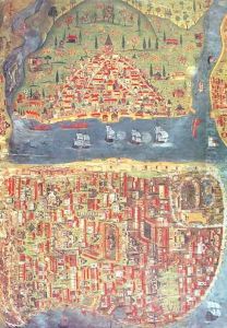 View of Istanbul by Nasuh Al-Silahi