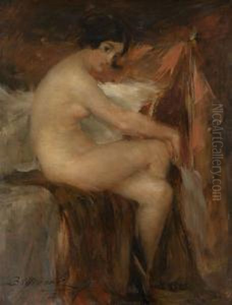 Seated Nude - view 1
