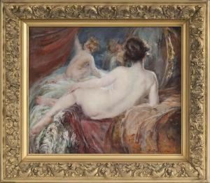 Venus Before The Mirror by Vitali Gavrilovitch Tikhov
