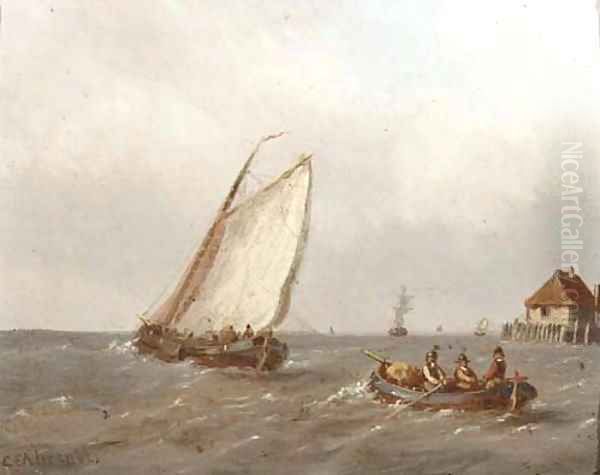 Heading for sea - view 1