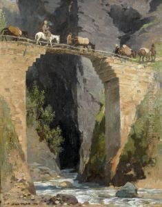 Gebrechliche Brucke In Dagestan Gebrechliche Brucke In Dagestan