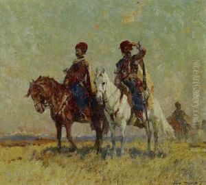 Kurdische Reiter Von Eriwan