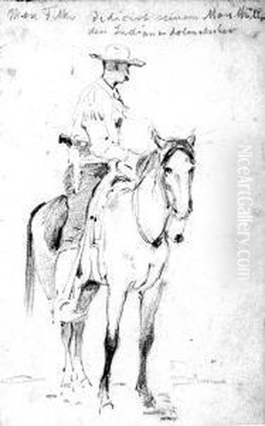 Cowboy Zu Pferde. - view 1
