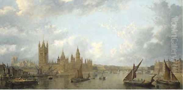 View of Westminster from the Thames - view 1