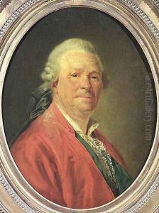 Portrait of Christoph Willibald von Gluck by Etienne Aubry