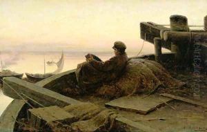 On The River Volga 1889
