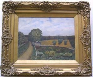 Landscape With Farm by John Rollin Tilton
