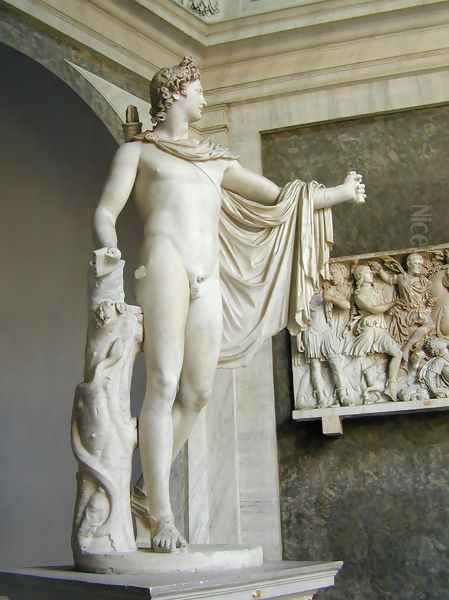 Apollo Belvedere [detail #2] - view 1