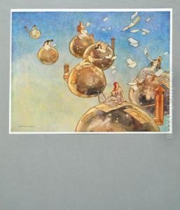 The Ship That Sailed To Mars by William Mitcheson Timlin
