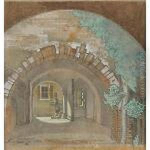 "a Passeggio Nel Vicolo" by Vittorio Thummel Timmel
