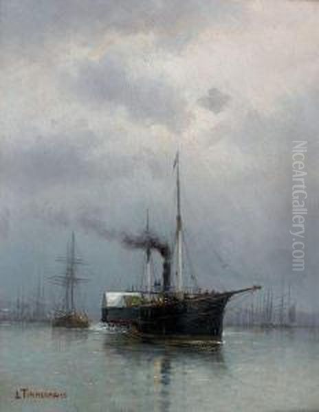 Vapeur Sortant Du Port - view 1
