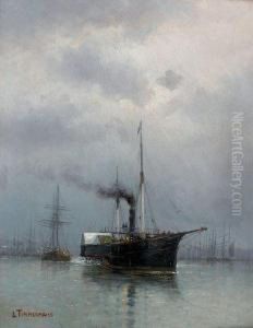 Vapeur Sortant Du Port