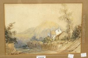 River Wye At Symonds by William Edwin Tindall
