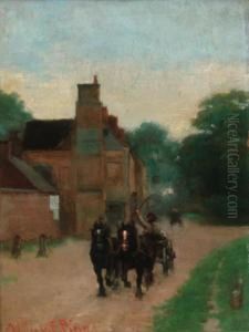 Leaving The Inn by William Edwin Tindall