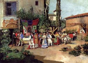 La Fiesta by Enrique Atalaya Gonzalez