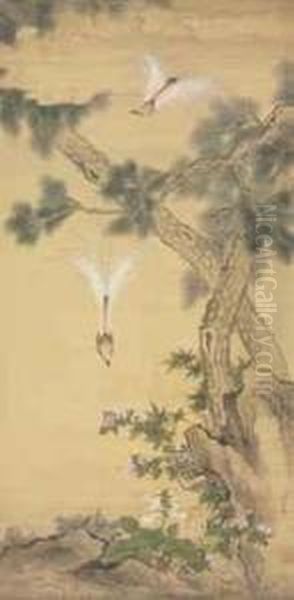 Birds Of Paradise And Pines - view 1