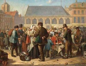 Nieuwe Markt in Rotterdam by Jacob Akkersdijk