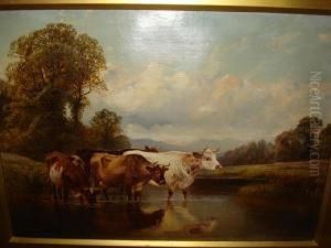 Cattle Watering, Duchess's Pond, Stapletonnear Bristol