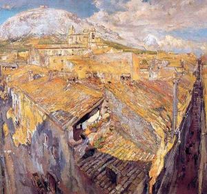 Un pueblo ampurdanés. Torroella de Montgrí by Francisco Arasa