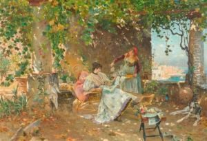 Summer In Rome by Cesare Tiratelli