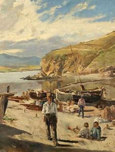 En La playa by Francisco Arasa